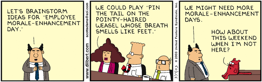 Dilbert Cartoon